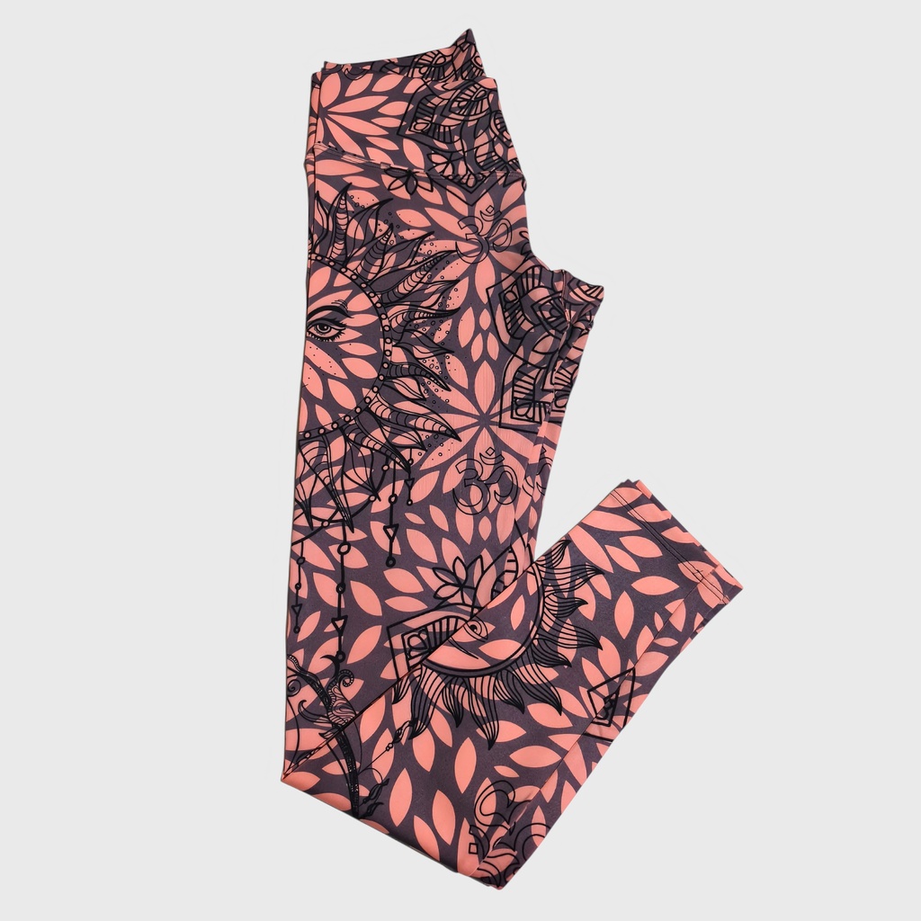 Legging Damasco Mandala Sol Talla M
