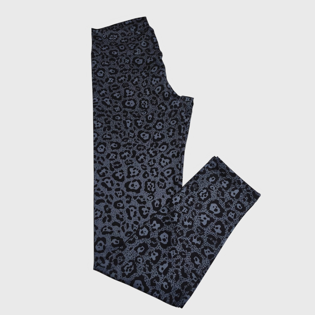 Legging Gris Animal Print Talla XL