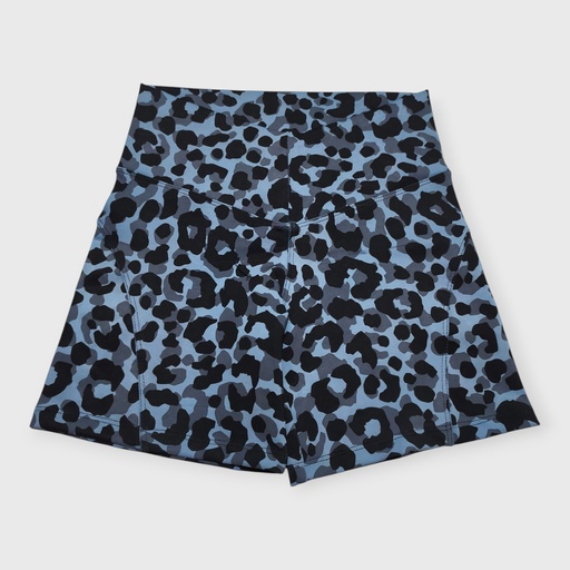 [short-azulanimalprint-s] Short Azul Animal Print Talla S